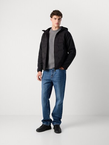 Veste mi-saison 'Hole' BOSS en noir