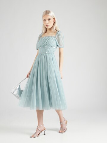 Maya Deluxe Dress in Blue