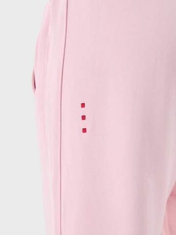 Ossy Homer Loose fit Workout Pants '450 GSM Heavy Cotton' in Pink