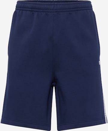 Regular Pantalon LACOSTE en bleu : devant