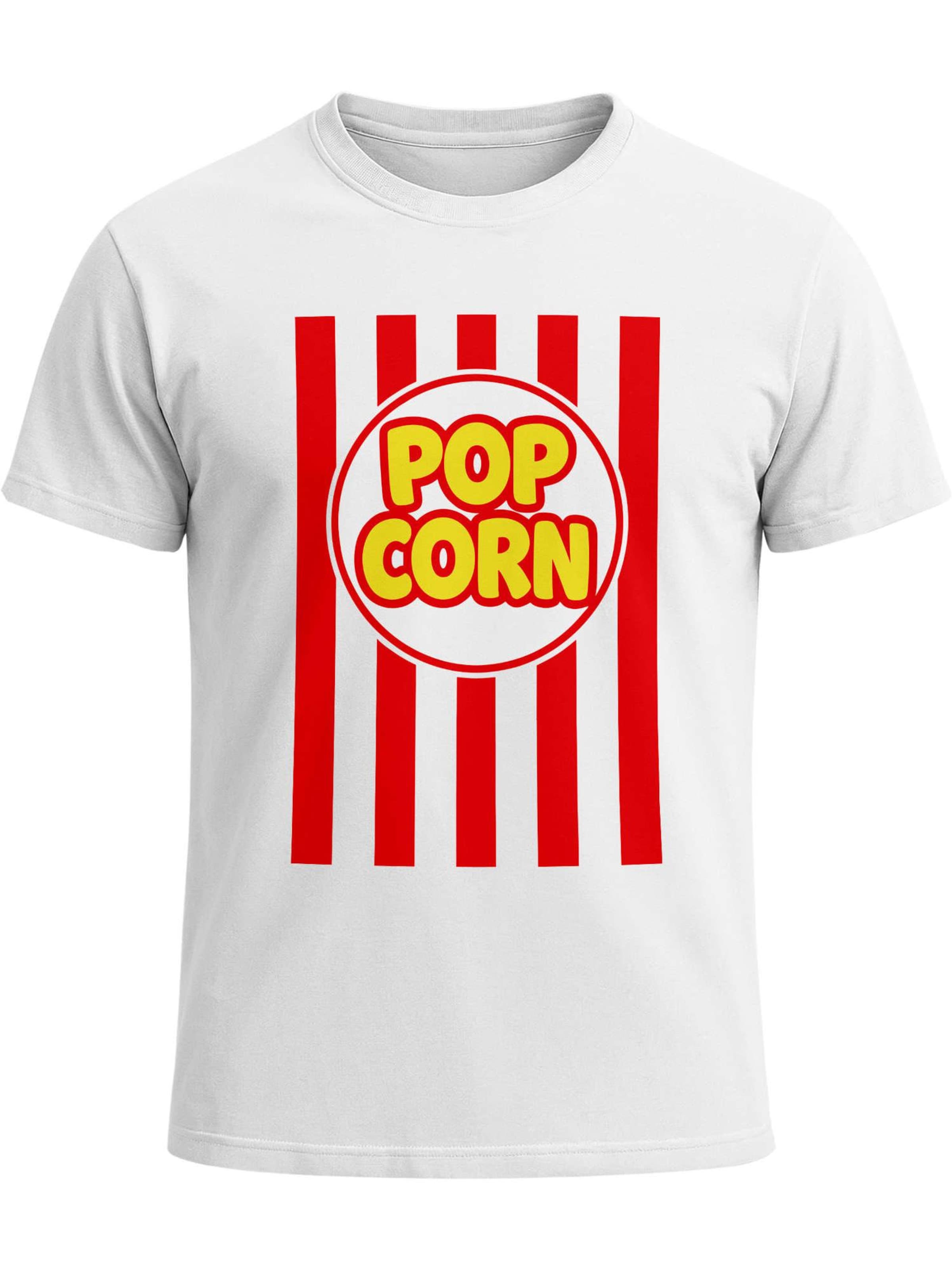 MoonWorks Shirt 'Popcorn' in White: front