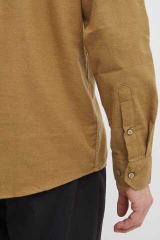 !Solid Regular fit Button Up Shirt 'Pete' in Brown