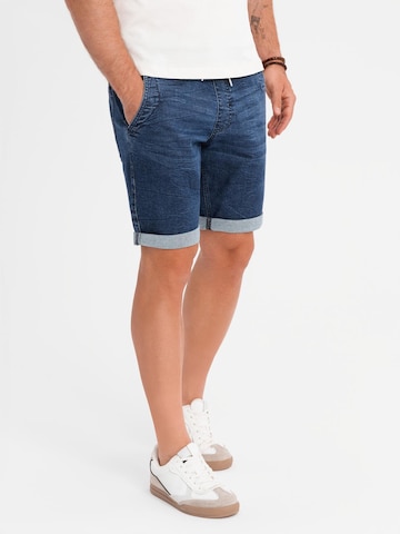 Ombre Regular Jeans in Blauw