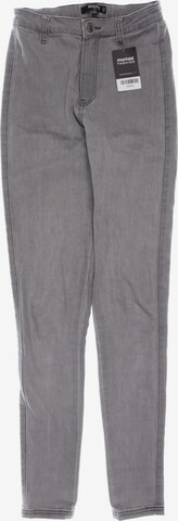 Missguided Jeans in 27-28 in Grey: front