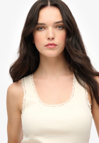 Haut Superdry en blanc