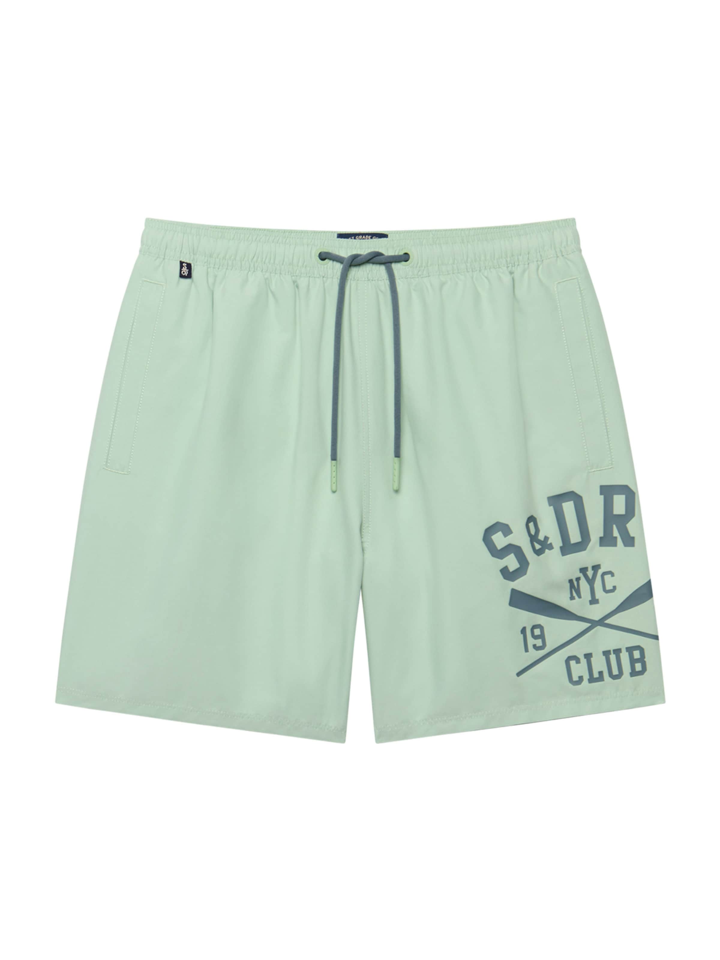 Superdry & Co Badeshorts i grøn: forside