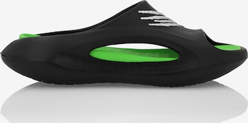 Plein Sport - Sapato aberto em preto: frente