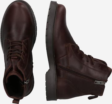 SELECTED HOMME Lace-Up Boots 'Thomas' in Brown
