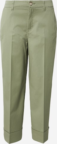 Pantalon à plis s.Oliver en vert : devant