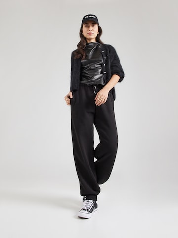 Tally Weijl Zwężany krój Spodnie w kolorze czarny