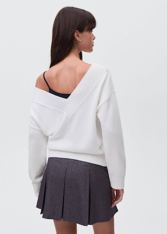 MANGO TEEN Sweater 'Miri' in White