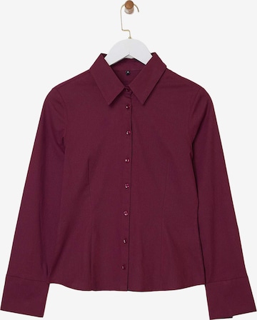 Trendyol - Blusa en lila: frente