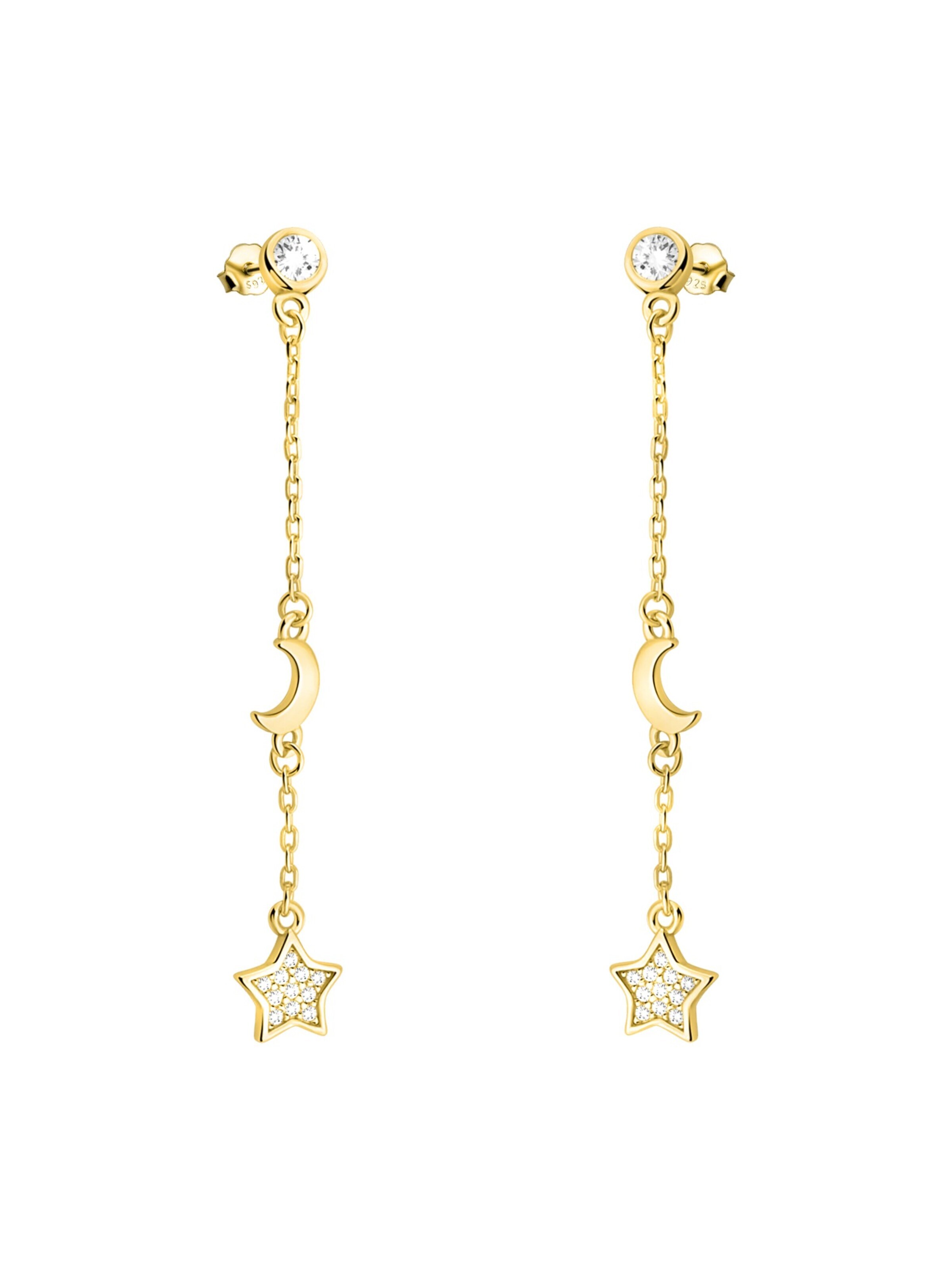 Sofia Milani Ohrringe 'Star'‌‌‌‌‌‌‌ in One Size in gold, Produktansicht