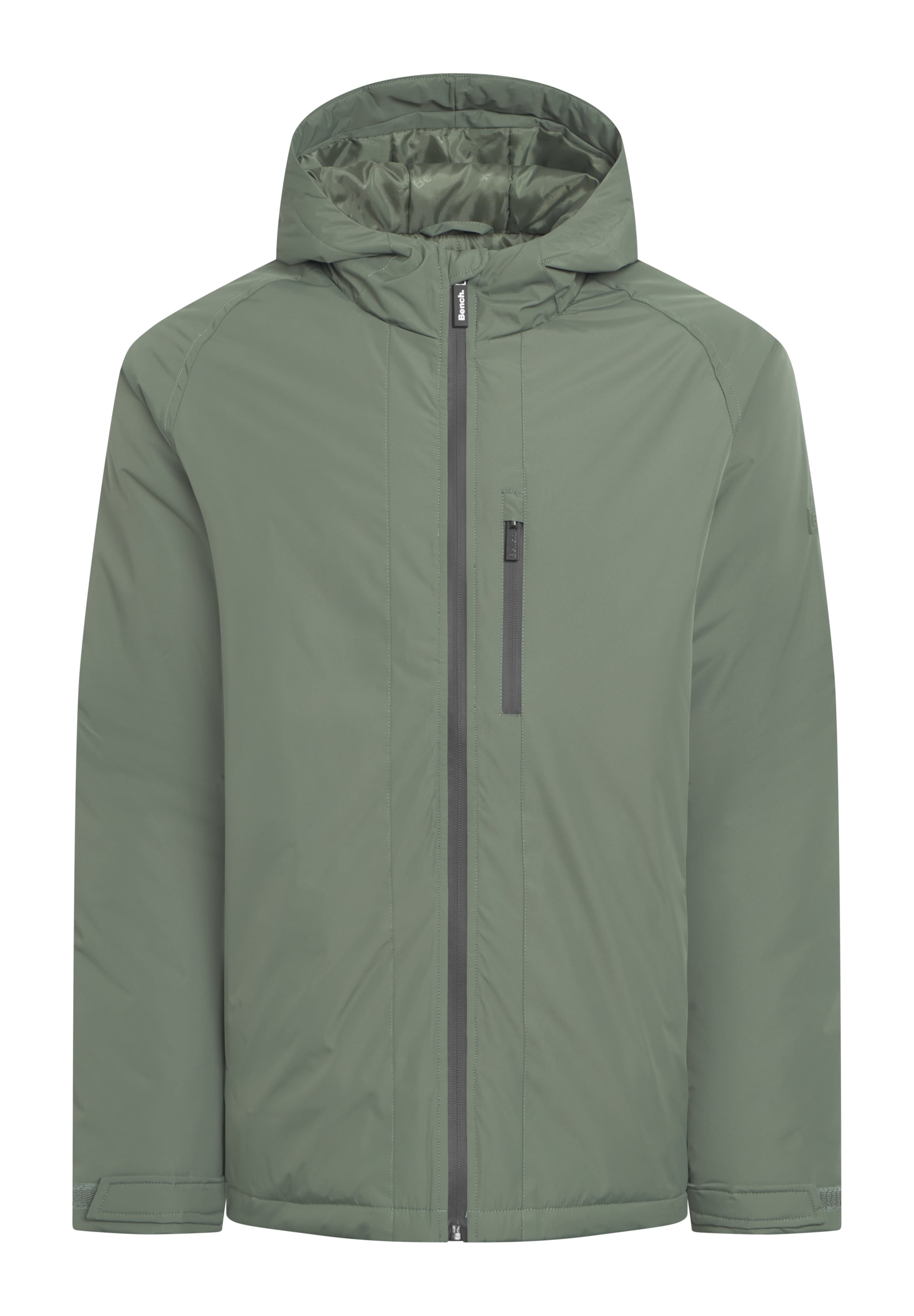 BENCH Winter Jacket in Green: front
