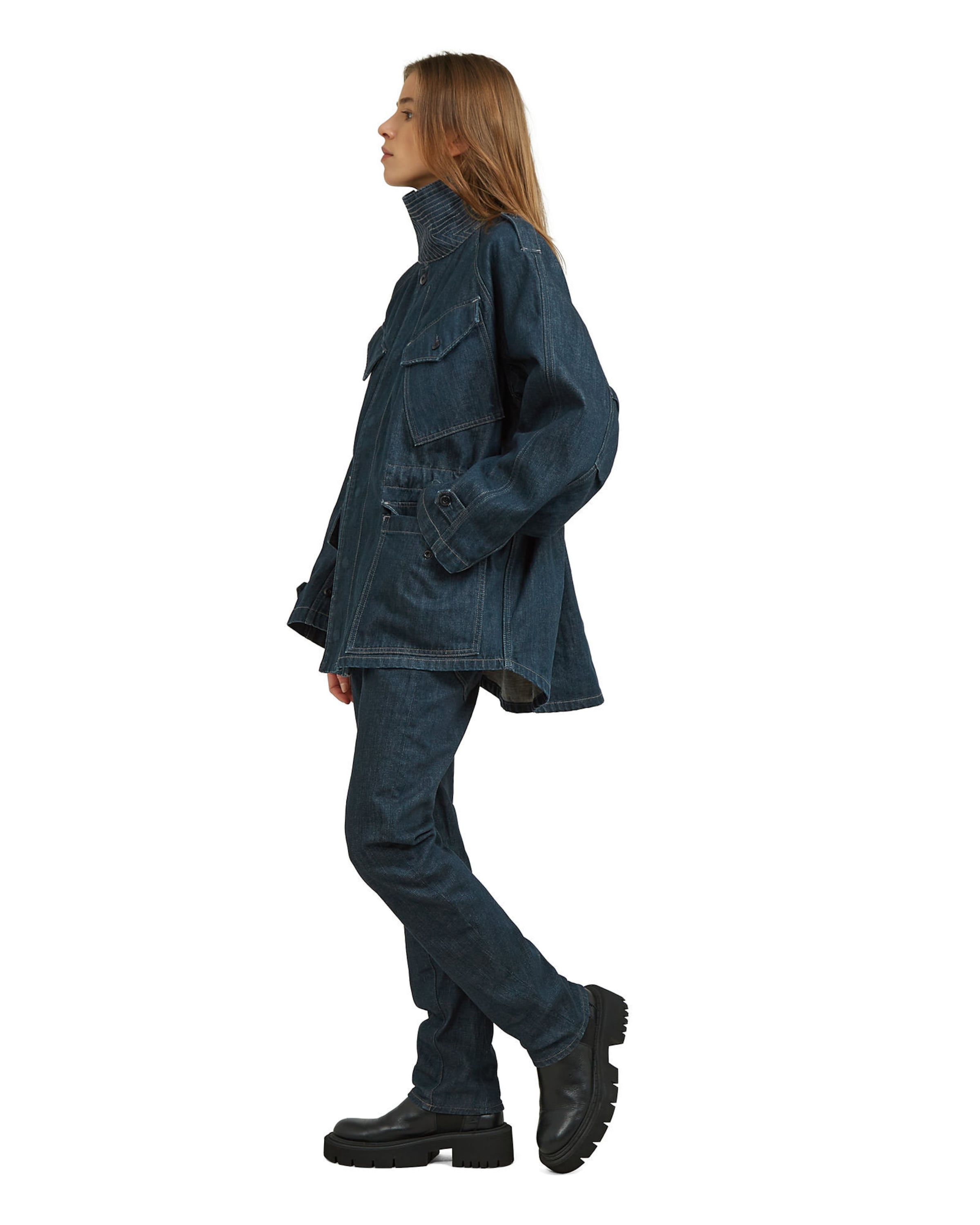 G-STAR Slimfit Jeans ' ' in Blauw: voorkant