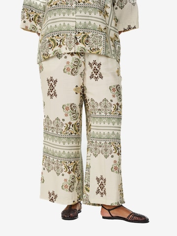 ZizziLoosefit Hlače 'Mestea' - zelena boja: prednji dio