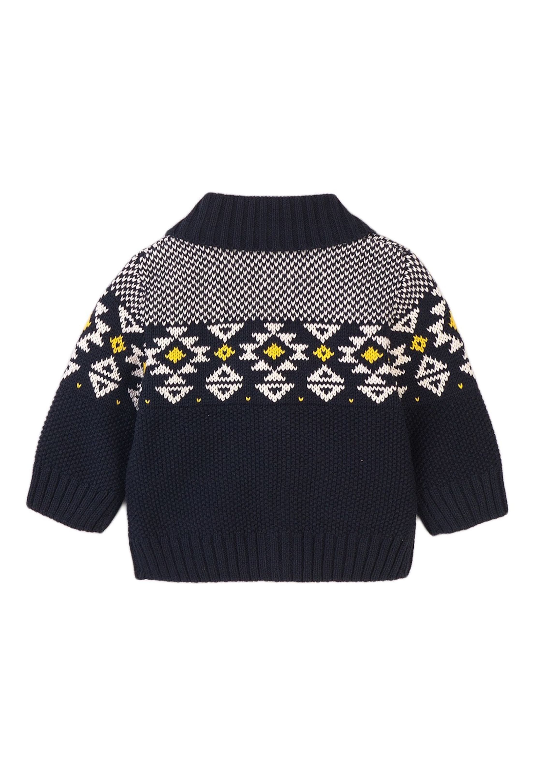 MINOTI Knit cardigan in Blue