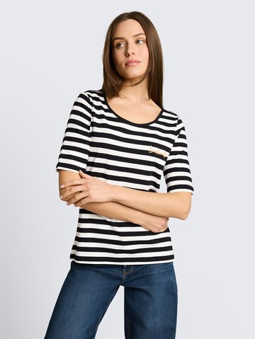 TOM TAILOR Shirt in Black: front