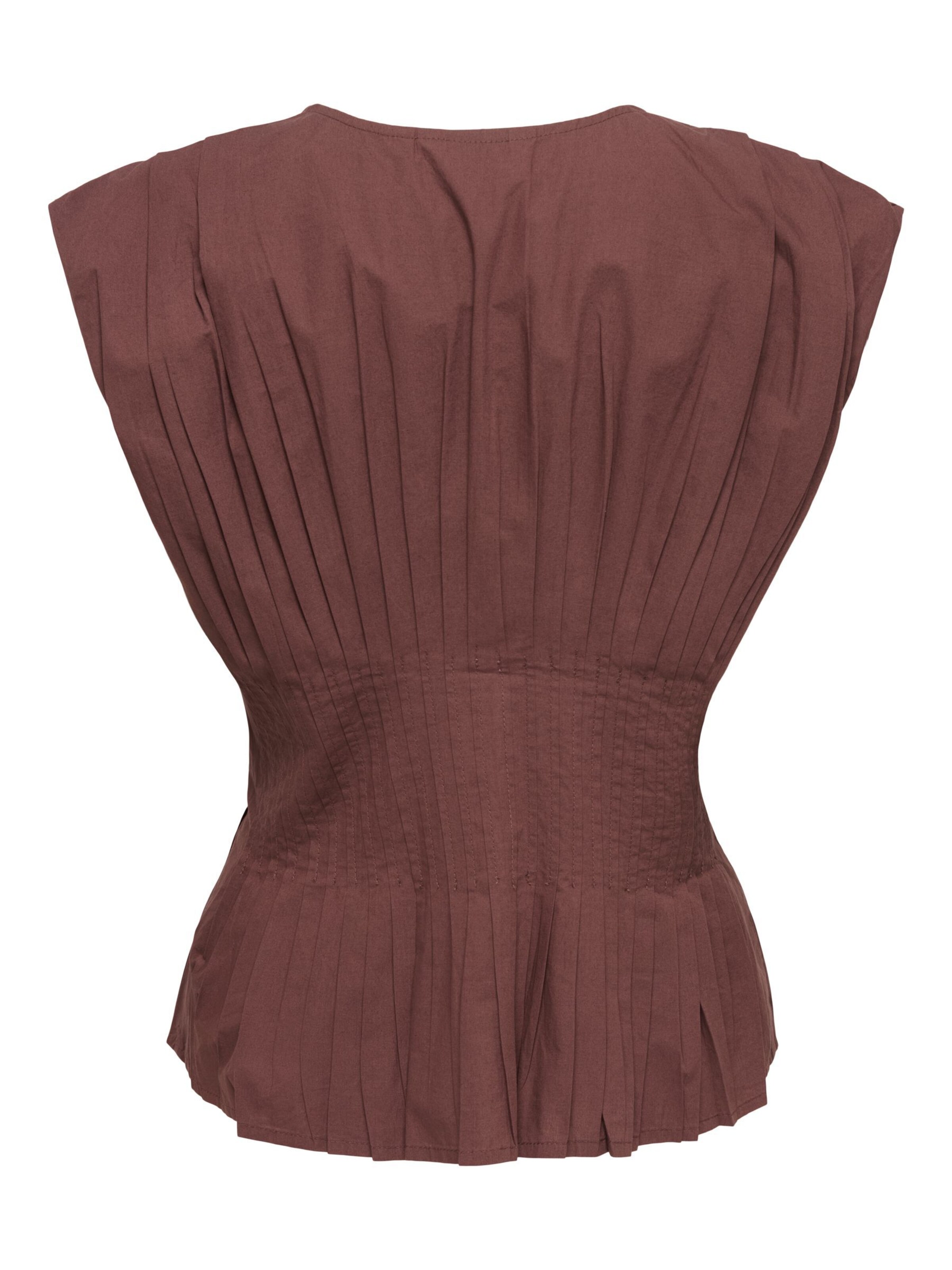 Chemisier 'ONLMila' ONLY en marron