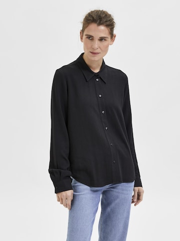 SELECTED FEMME - Blusa 'Viva' en negro