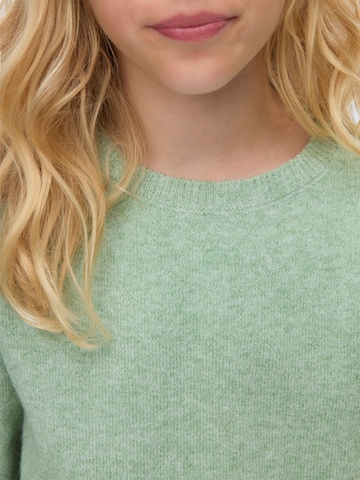 Vero Moda Girl Свитер 'VMDOFFY' в Зеленый