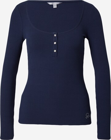 GUESS Shirt 'KARLEE' in Blauw: voorkant