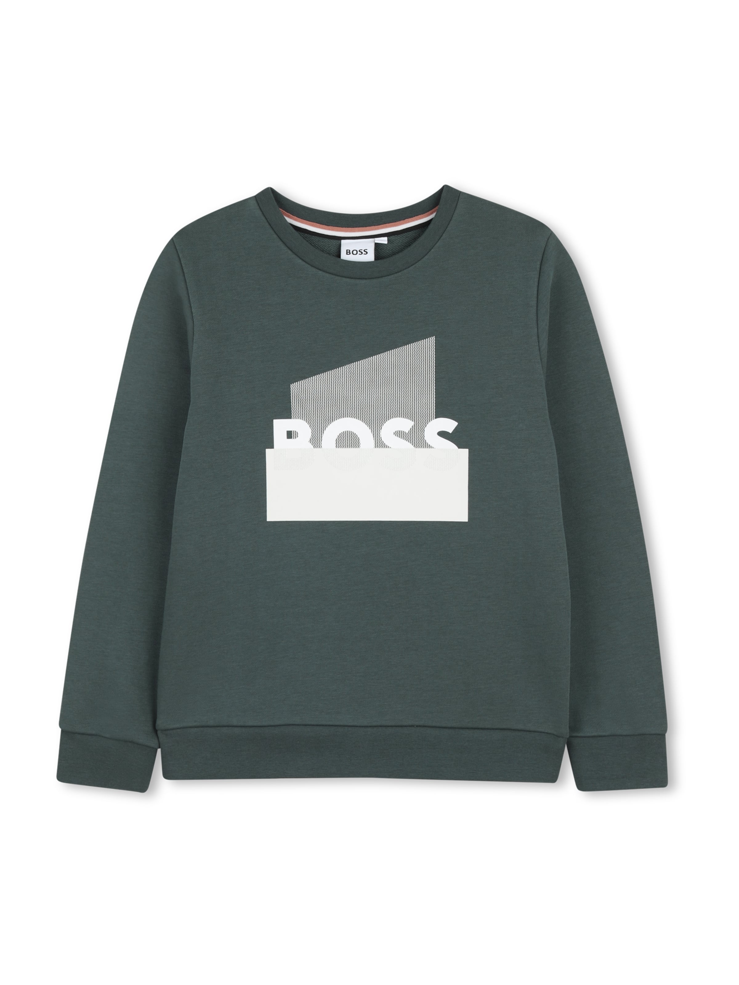 BOSS Majica | zelena barva: sprednja stran