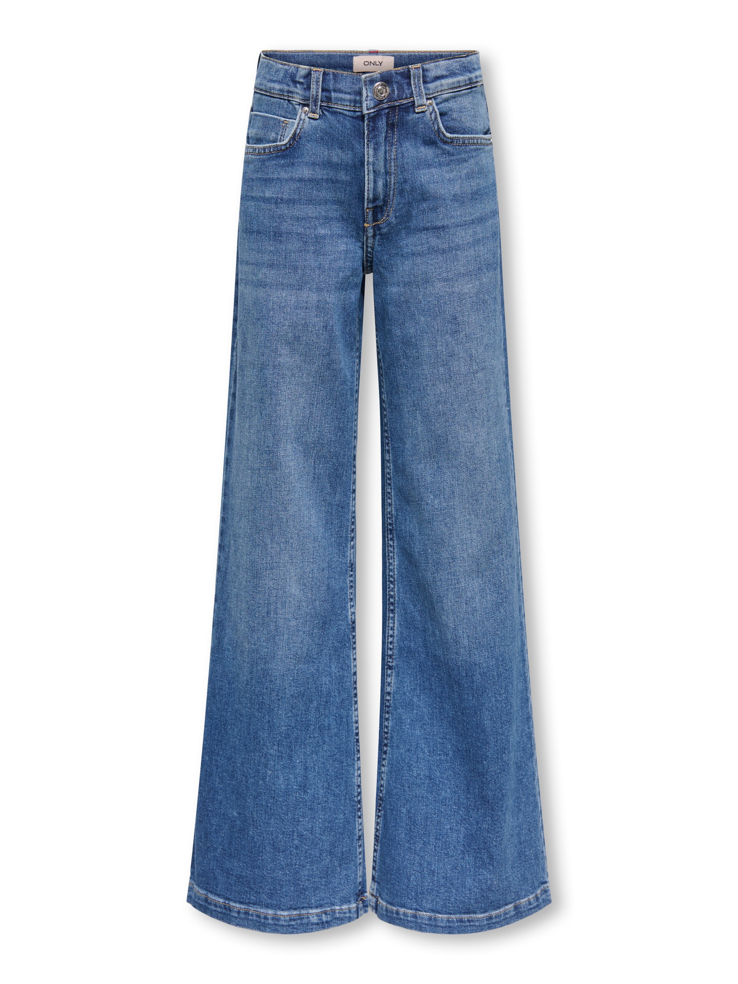 ONLY GIRLS Flared Jeans 'KOGCALIFORNIA'‌‌‌‌‌‌‌ in Blau: Vorderseite