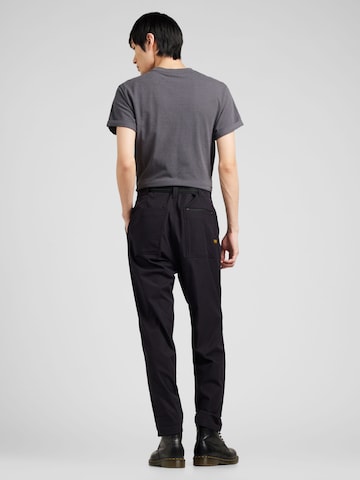 G-STAR Tapered Pleat-front trousers in Black