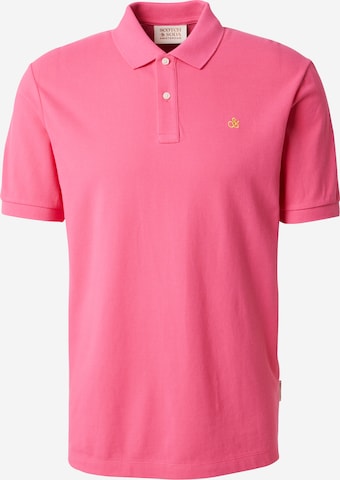 T-Shirt 'Essential' SCOTCH & SODA en rose : devant