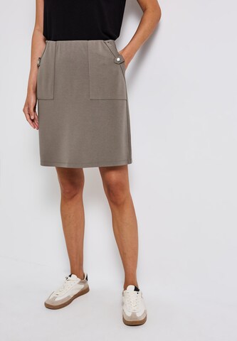 STREET ONE Skirt in Beige: front