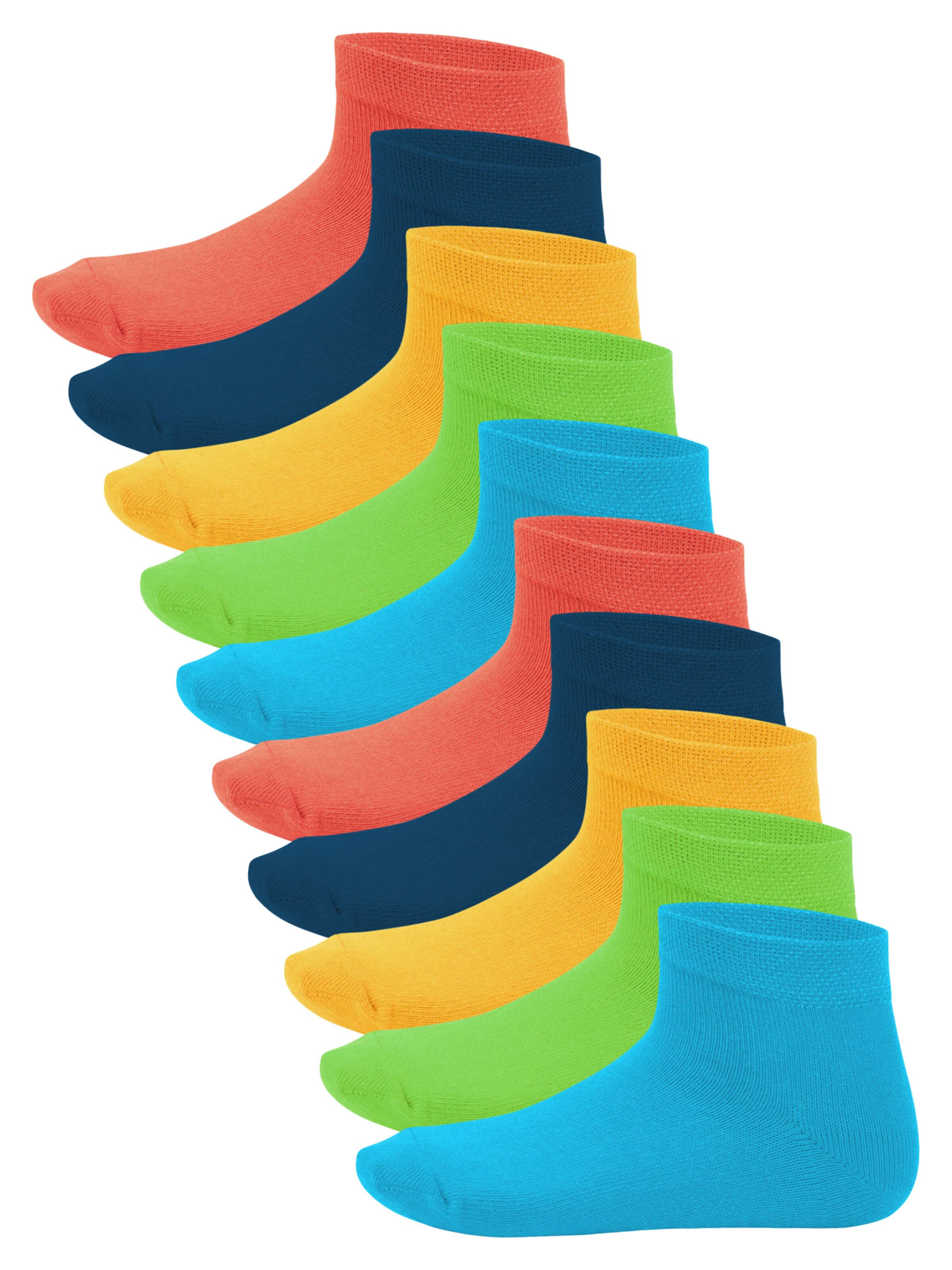 footstar Socks 'EVERYDAY!' in Blue: front
