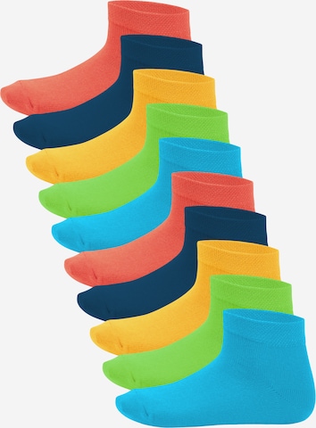 footstar Socks 'EVERYDAY!' in Blue: front