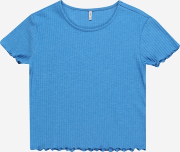 KIDS ONLY T-shirt 'Nella' i blå: framsida