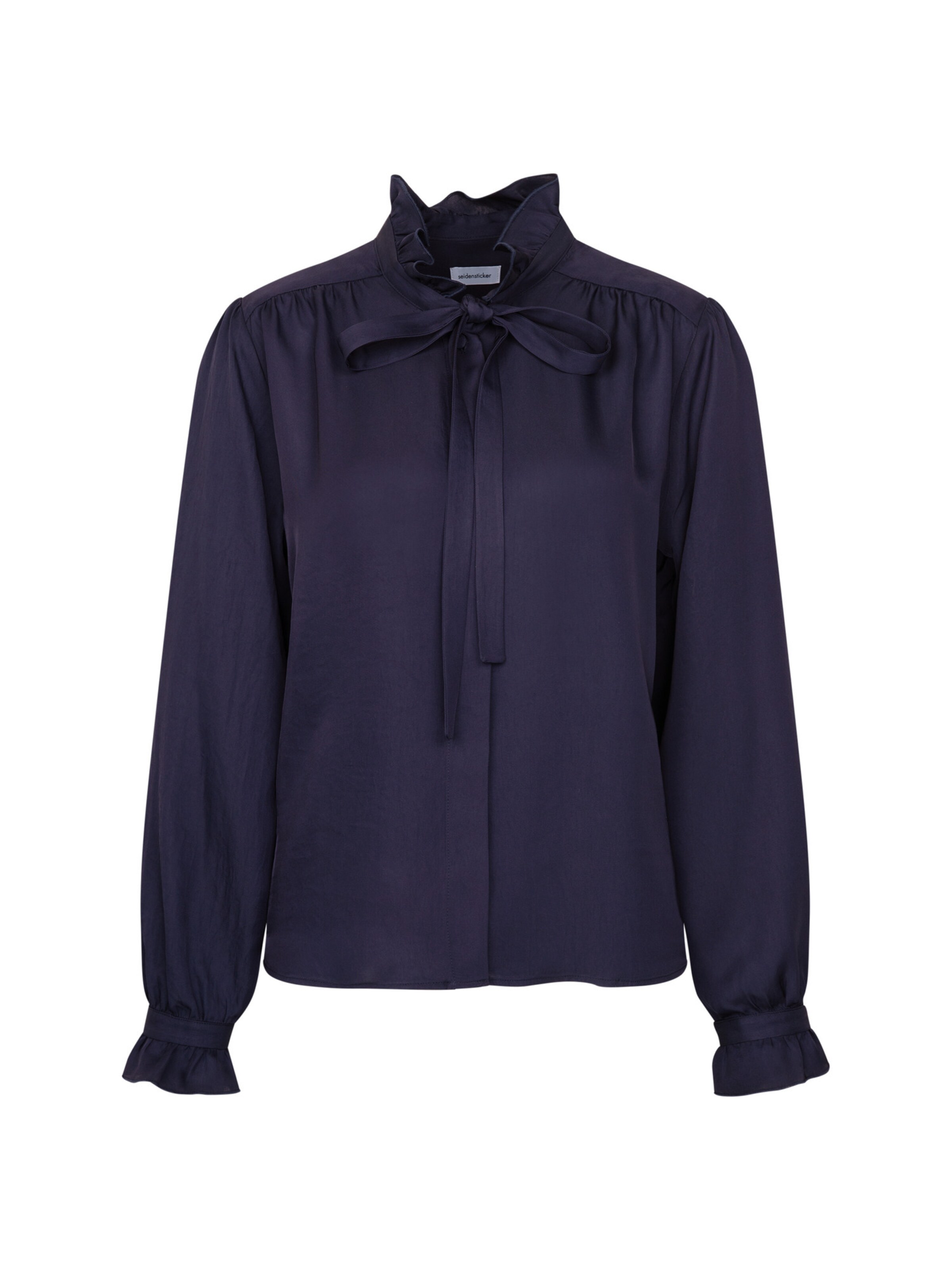 SEIDENSTICKER Blouse in Blauw: voorkant