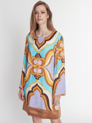 Robe ' Palisa ' Ana Alcazar en mélange de couleurs : devant