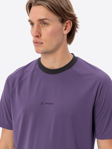 VAUDE Performance shirt 'Loamer' in Purple