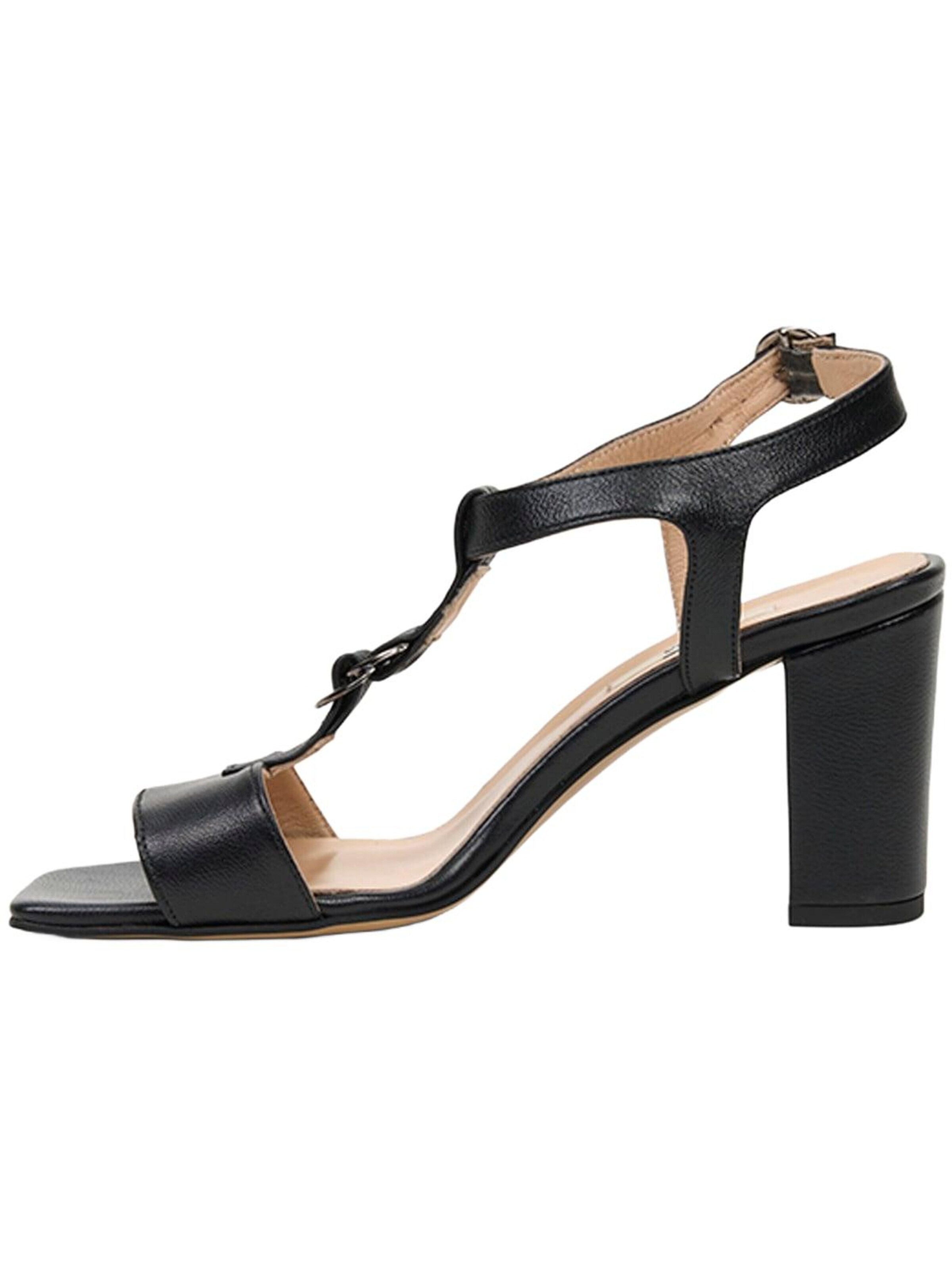 Desa - Sandalias de dedo 'T' en negro