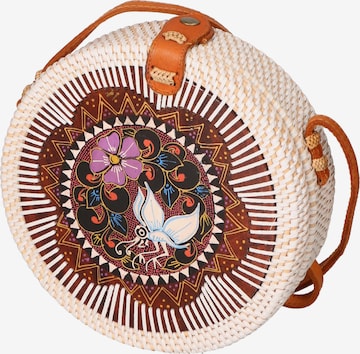 Borsa a tracolla di Gave Lux in colori misti: frontale