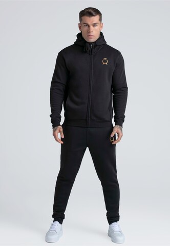 SikSilk Regular Broek 'Essentials' in Zwart: voorkant