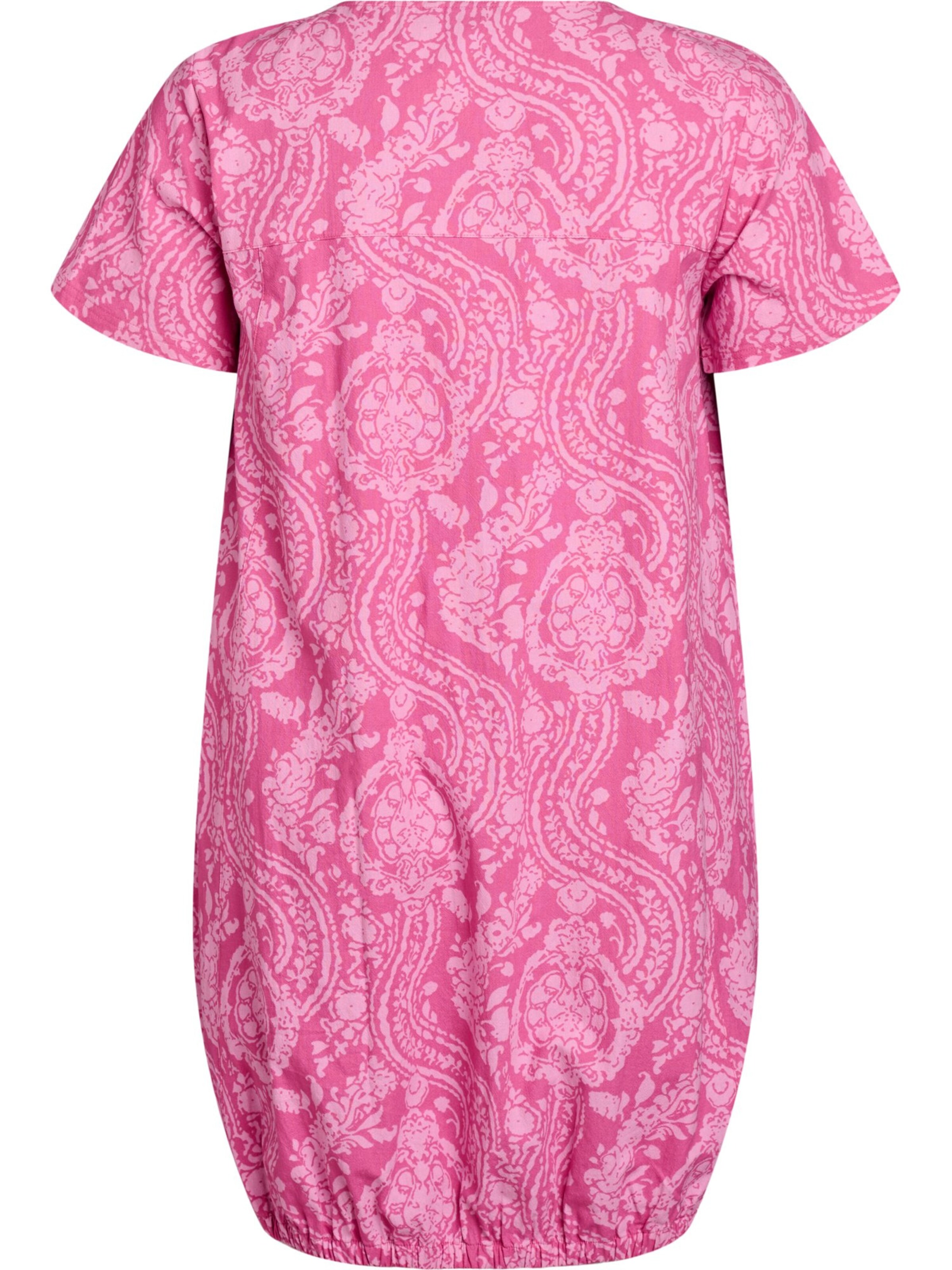 Zizzi Платье 'Jeasy' в Ярко-розовый