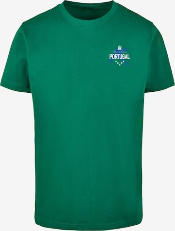 Mister Tee Shirt 'Andorinha Portuguesa' in Green: front
