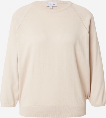 mazine Pullover 'Jitra' in Beige: predná strana