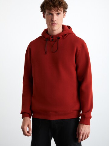 Sweat-shirt Grimelange en rouge