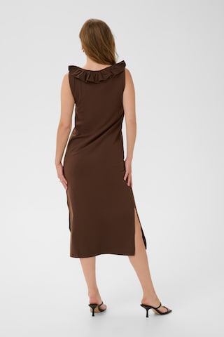 Kaffe Kleid 'KADidde Flounce' in Braun