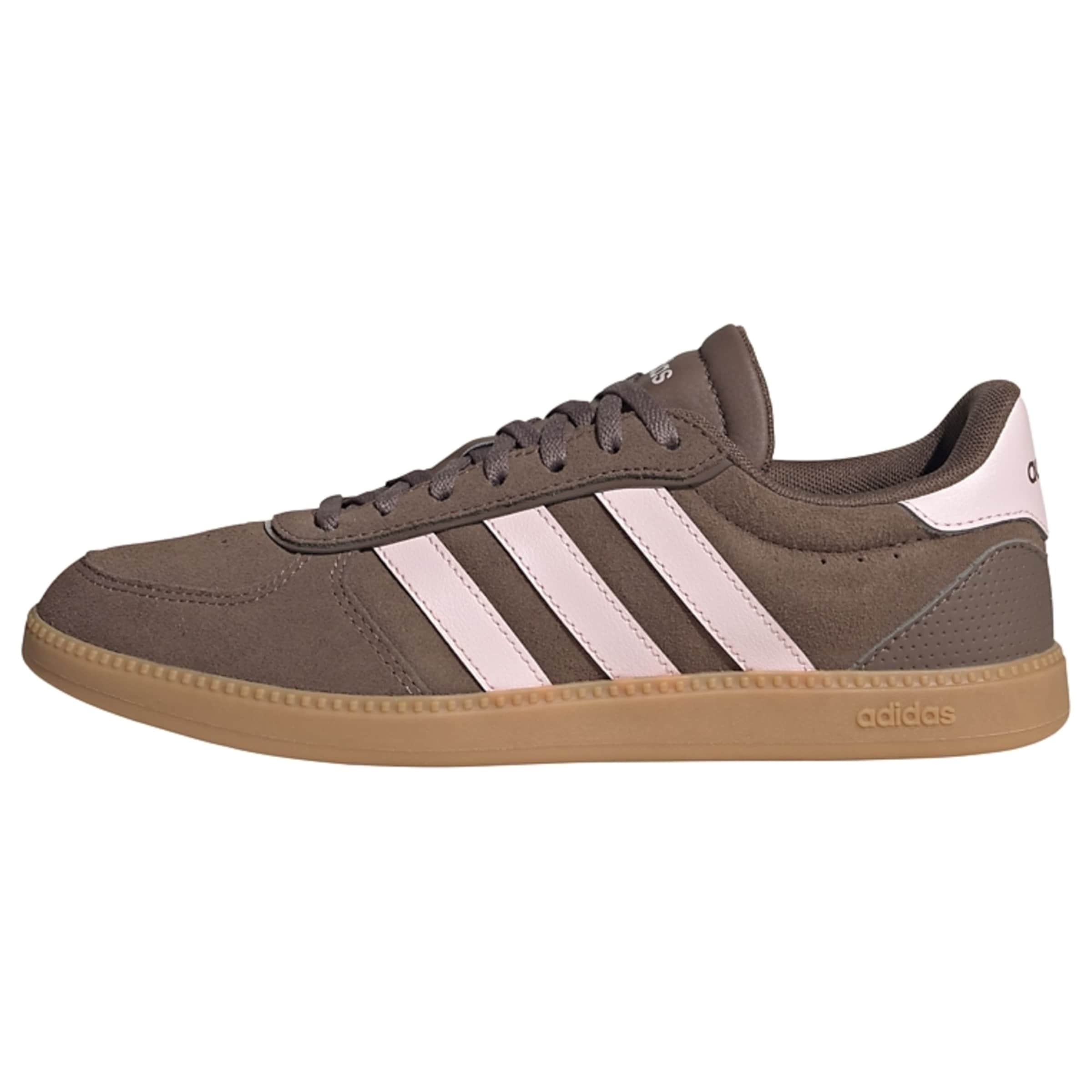 Baskets basses 'Breaknet Sleek' ADIDAS SPORTSWEAR en marron : devant