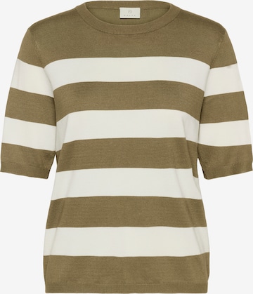 Kaffe Пуловер 'KAMala' в зелено: отпред