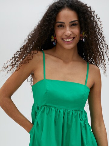Robe Lola Casademunt en vert