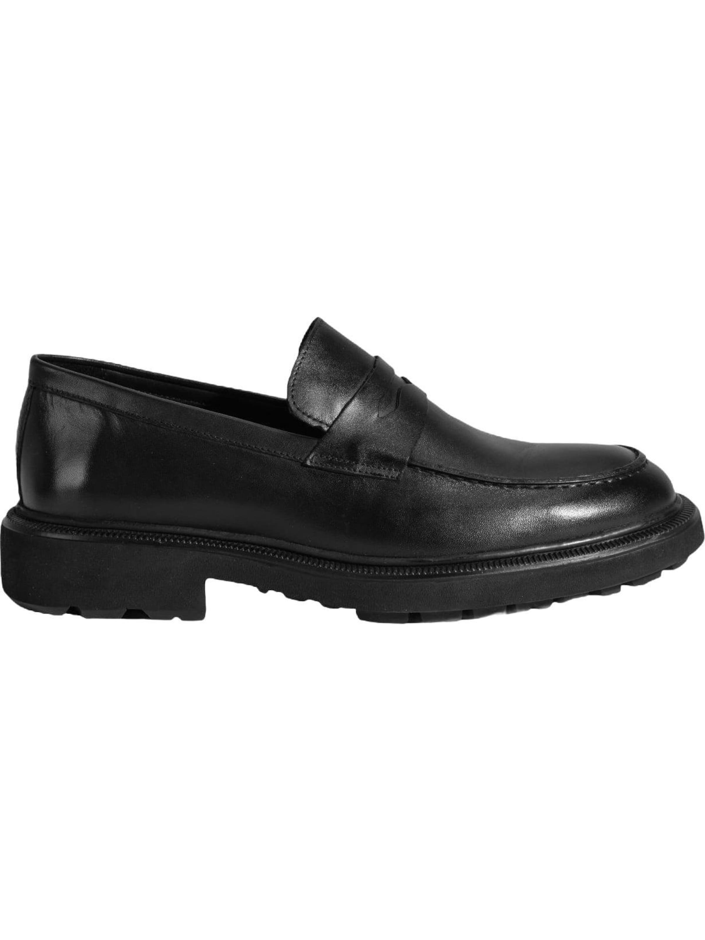 Desa Mocassins 'Slip-Ons' in Zwart