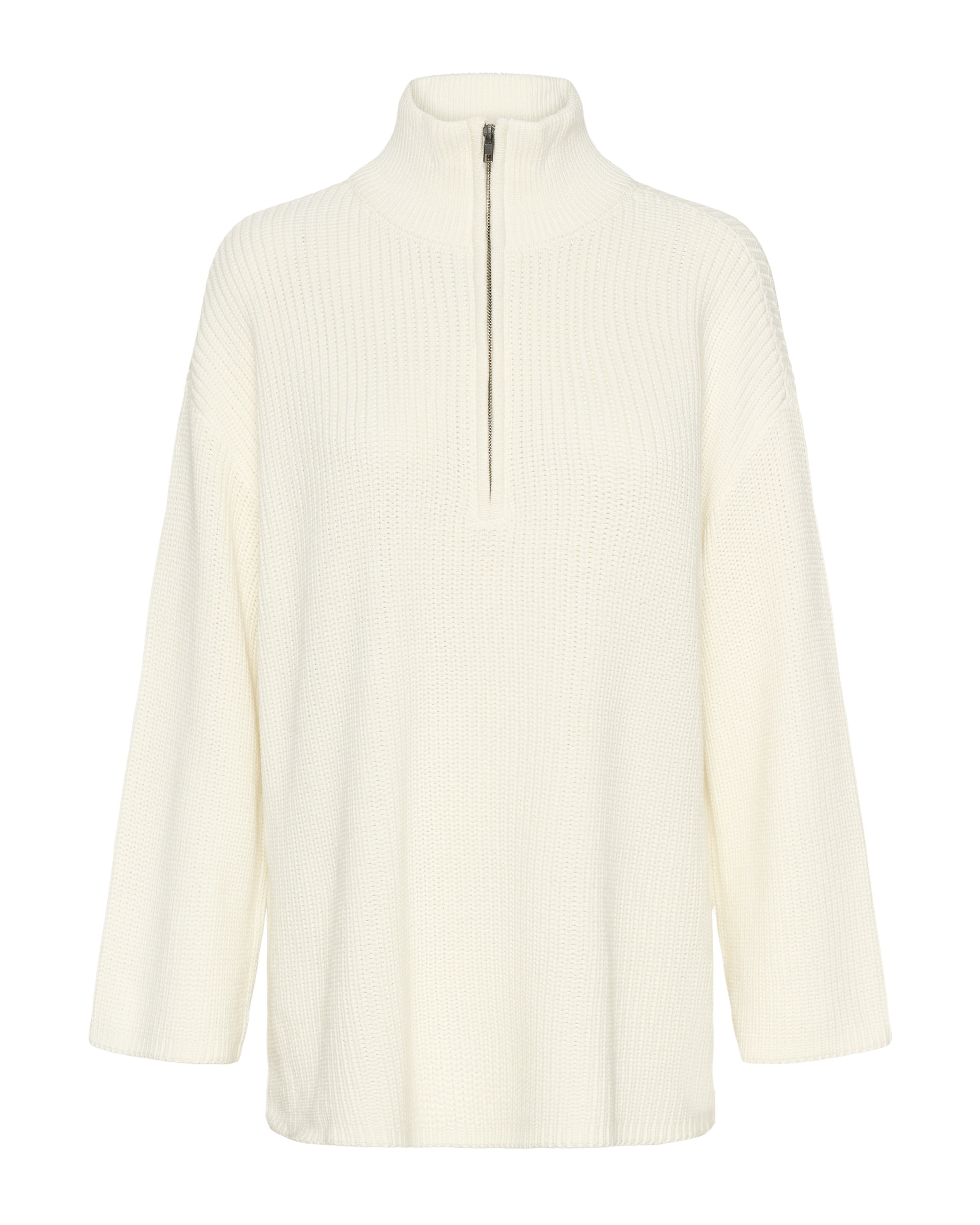 Pull-over 'Pietra' Kaffe en blanc : devant